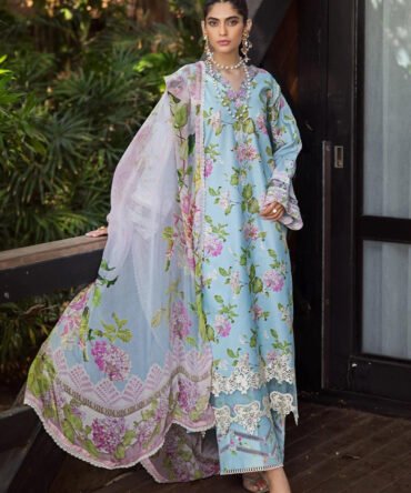 ELAF Signature Embroidered Lawn 2024