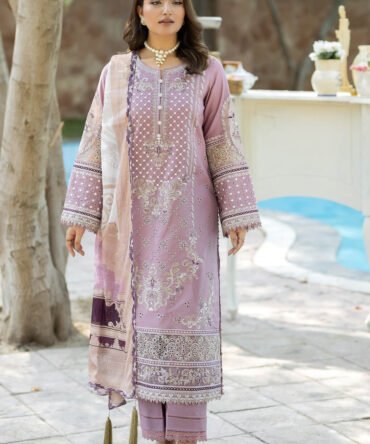 Subah-E-Roshan Luxury Lawn 2024